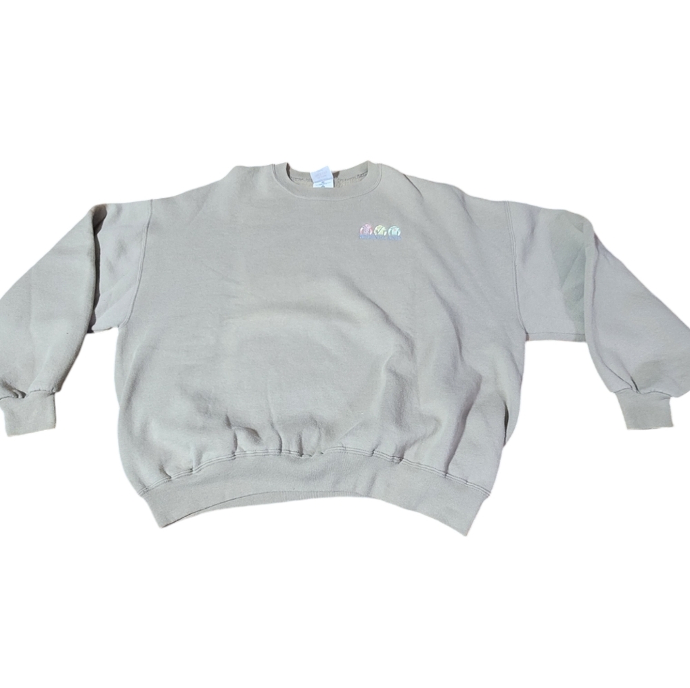 Keeneland Crewneck Sweatshirt Tan Size 2X Womens B44